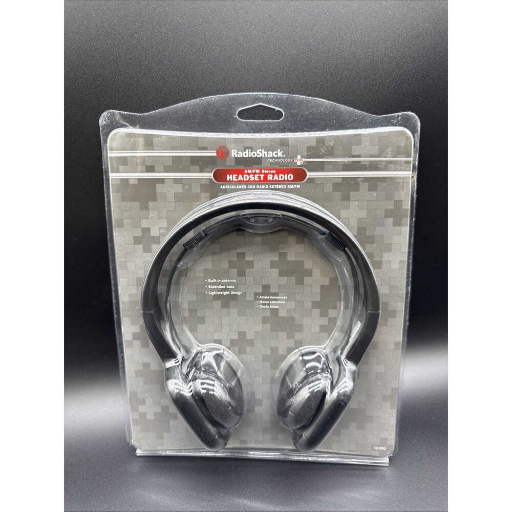 RadioShack 1200590 AM/FM Headset